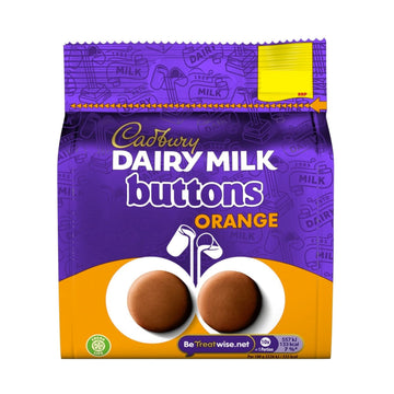 Cadbury Buttons Orange 85g UNITED KINGDOM (Case of 12)