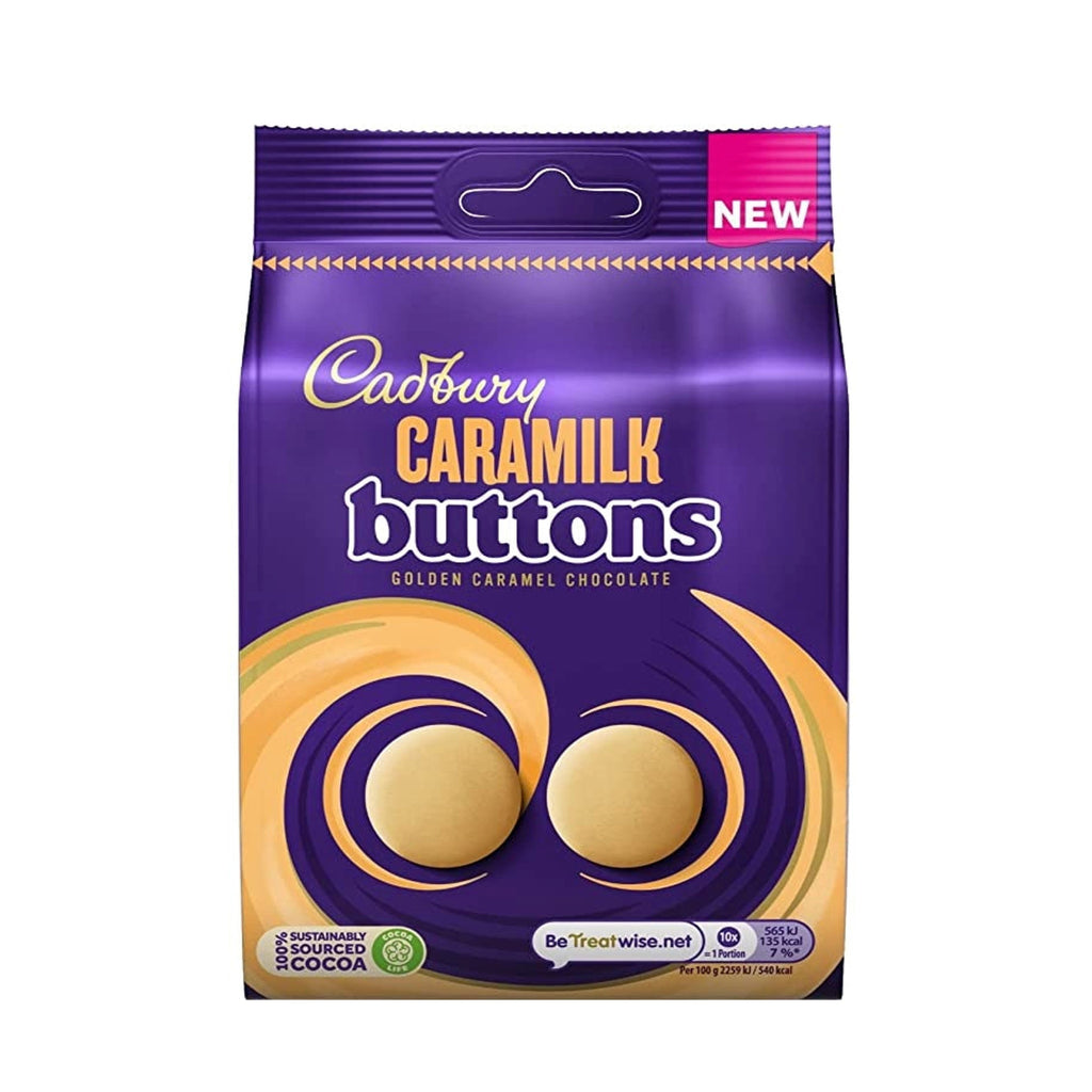 Cadbury Caramilk Buttons 85g UNITED KINGDOM (Case of 12)