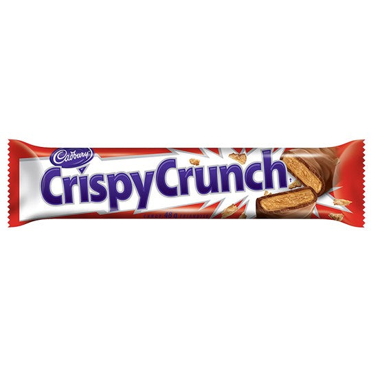 Cadbury Crispy Crunch chocolate bar 48g Box of 24 CANADA