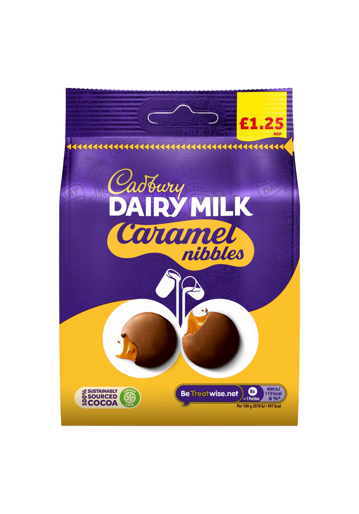 Cadbury Dairy Milk Caramel Nibbles