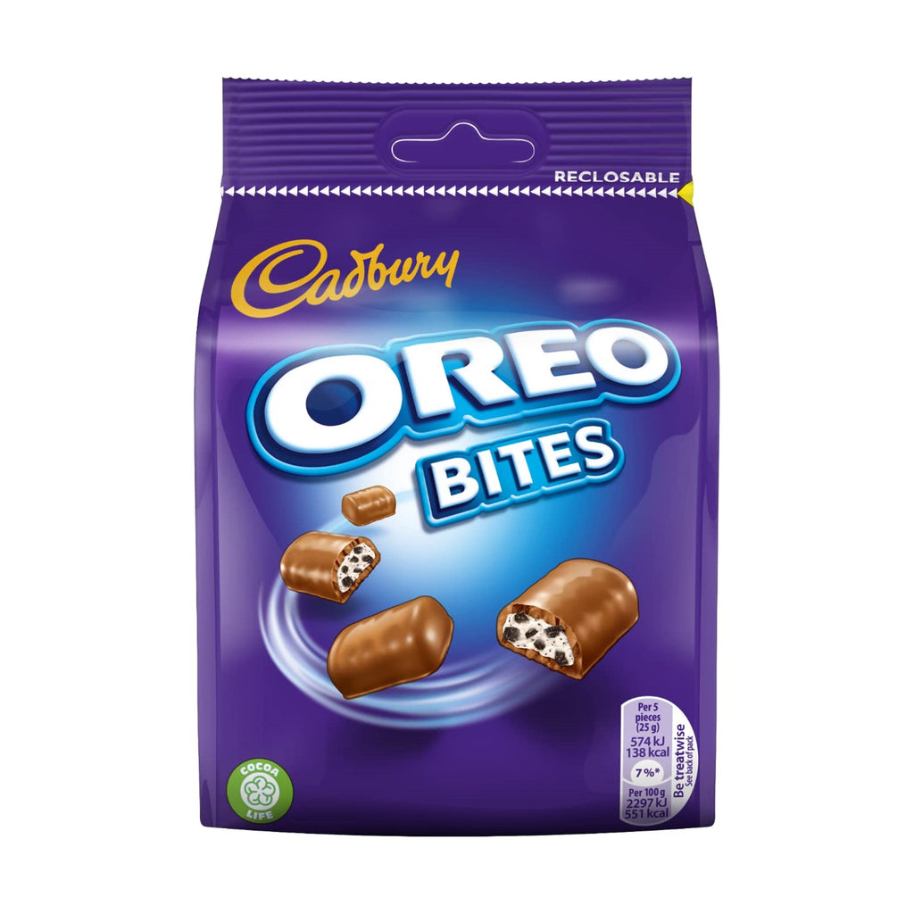 Cadbury Oreo Bites 110g UNITED KINGDOM (Case of 12)