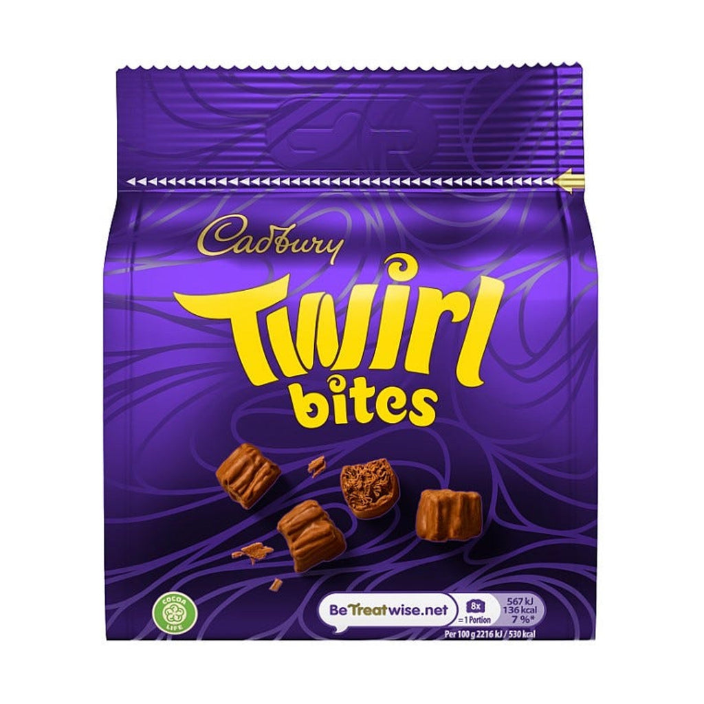Cadbury Twirl bites 85g UNITED KINGDOM (Case of 12)