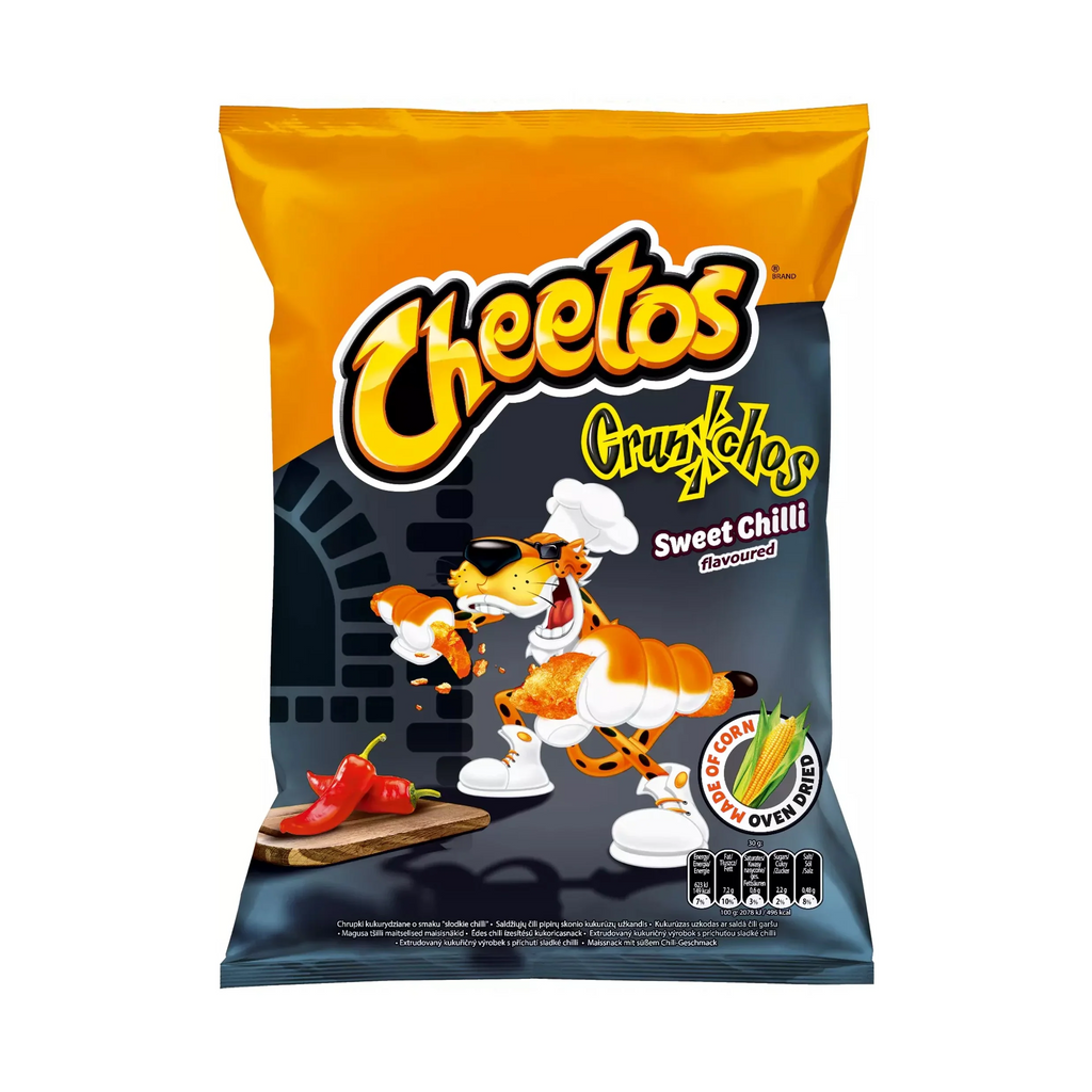 Cheetos Crunch Sweet chili 95g - Poland (Case of 12)