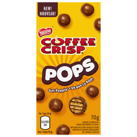 Coffee Crisp	Pops Original	70g - Canada (Case of 12)