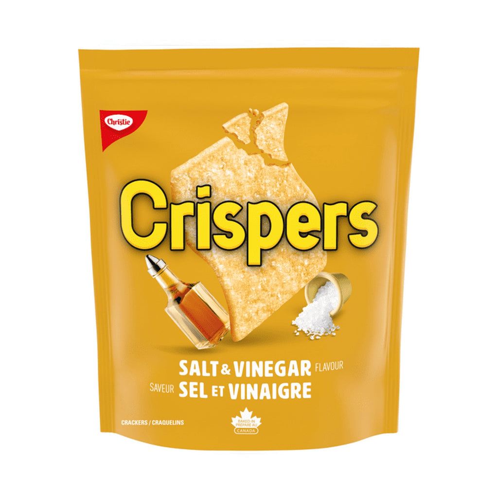 Crispers Salt and Vinegar Flavour 145g CANADA (Case of 12)