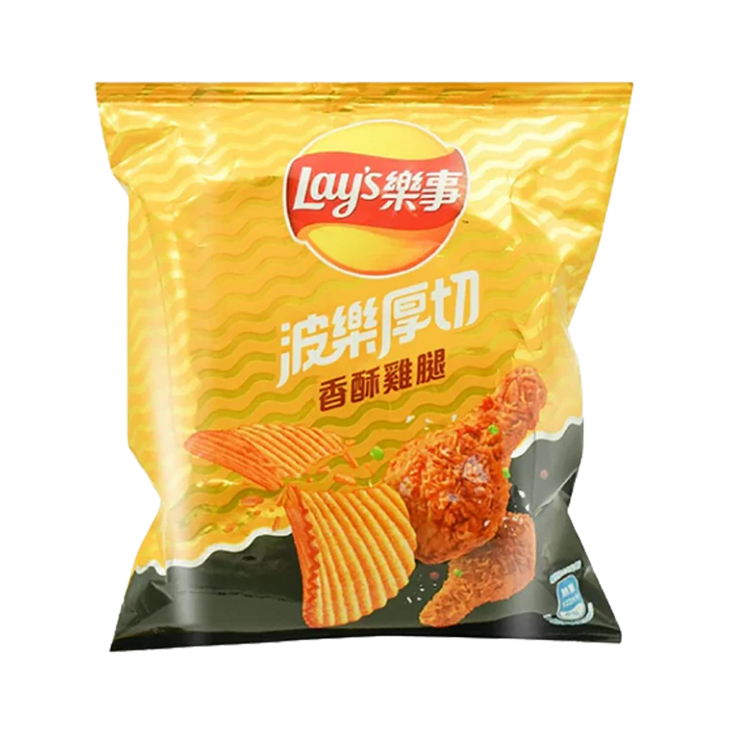 Lays Crispy Fried Chicken 34g - TAIWAN (Case of 12)