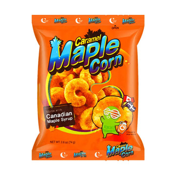 Crown Maple Corn - Canadian Maple Syrup – Exotic Snack Guys