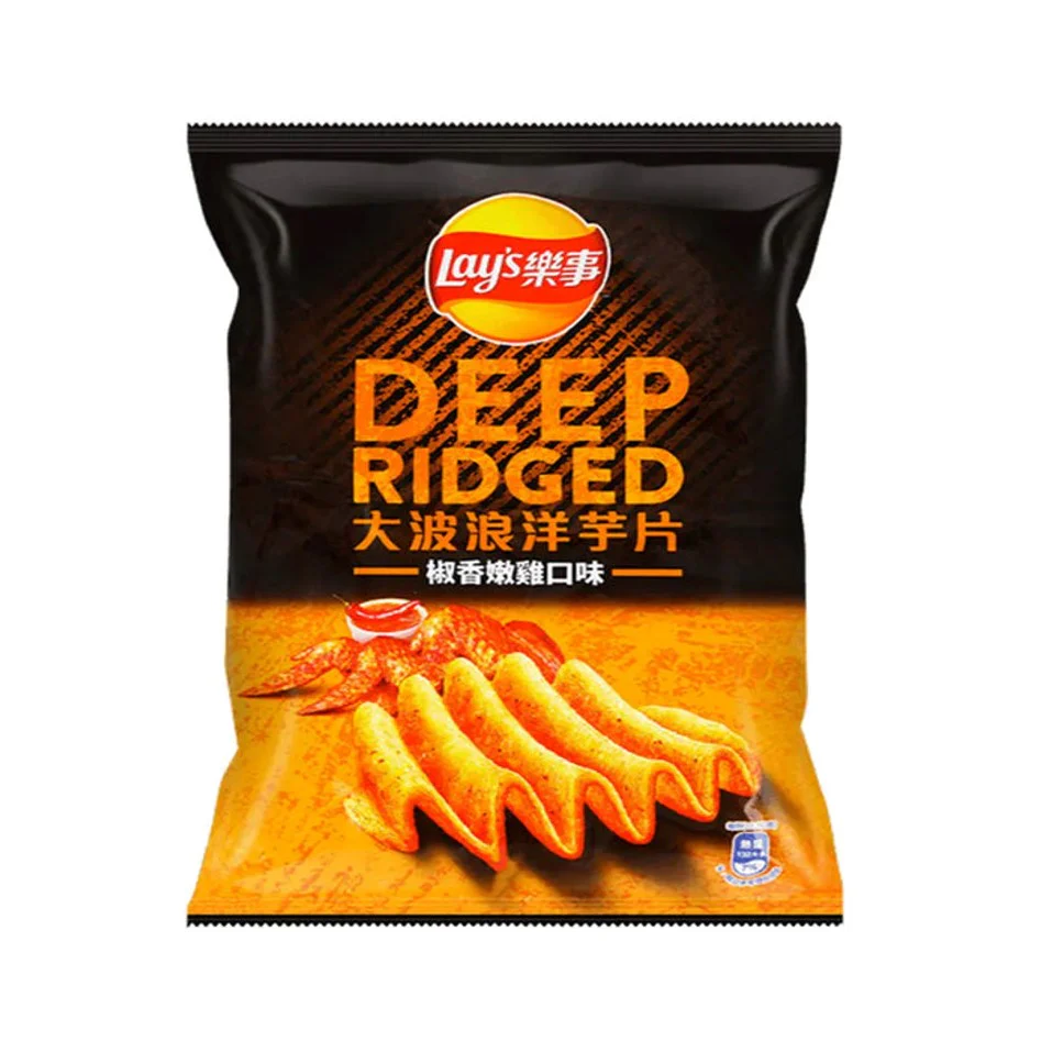 Lays Deep Ridge Chili chicken 34g - TAIWAN (Case of 12)