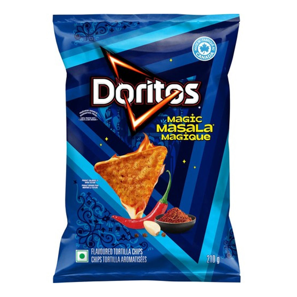 Doritos Magic Masala Tortilla chips 65g CANADA (Case of 12)
