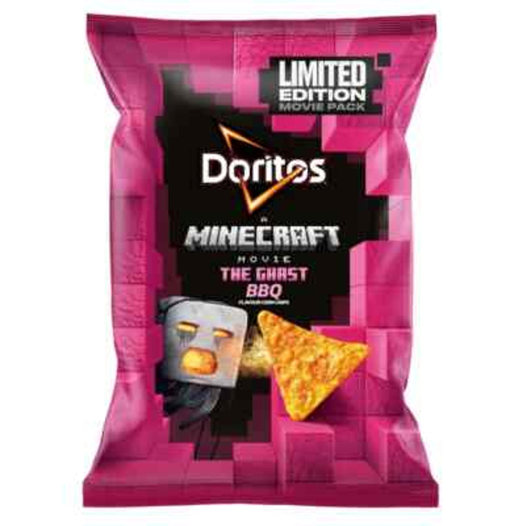 Doritos Minecraft The Ghast BBQ tortilla chips 180g UNITED KINGDOM (Case of 12)