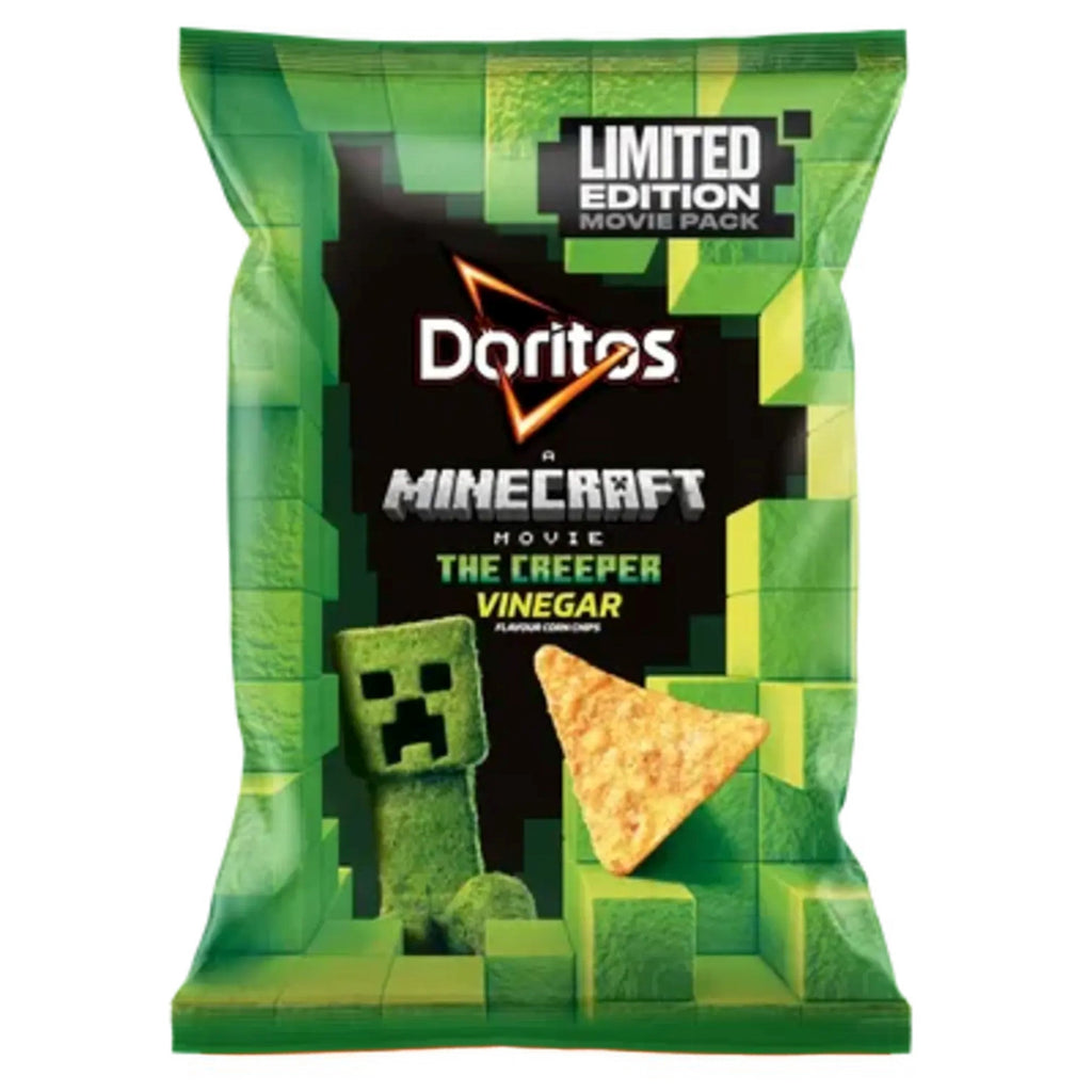 Doritos Minecraft the Creeper Vinegar tortilla chips 180g UNITED KINGDOM (Case of 12)