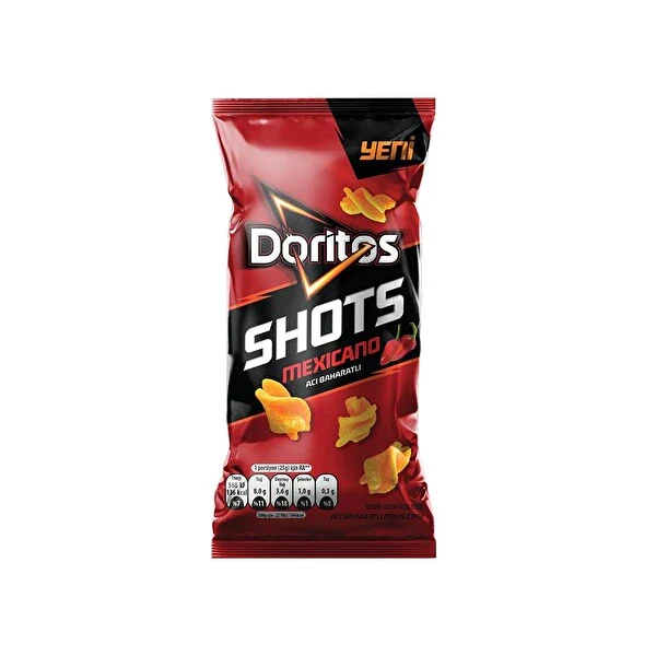 Doritos Shots: Mexicano 20g Display box of 18 - Turkey