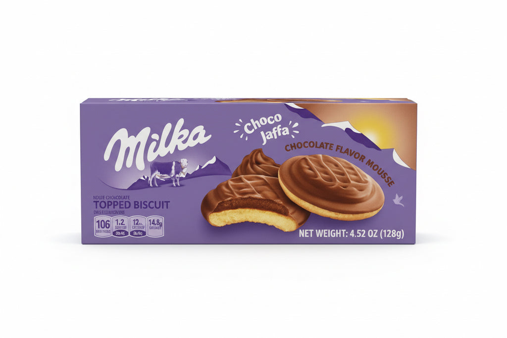Milka - Choco Jafa - Topped Biscuits - Poland – Exotic Snack Guys