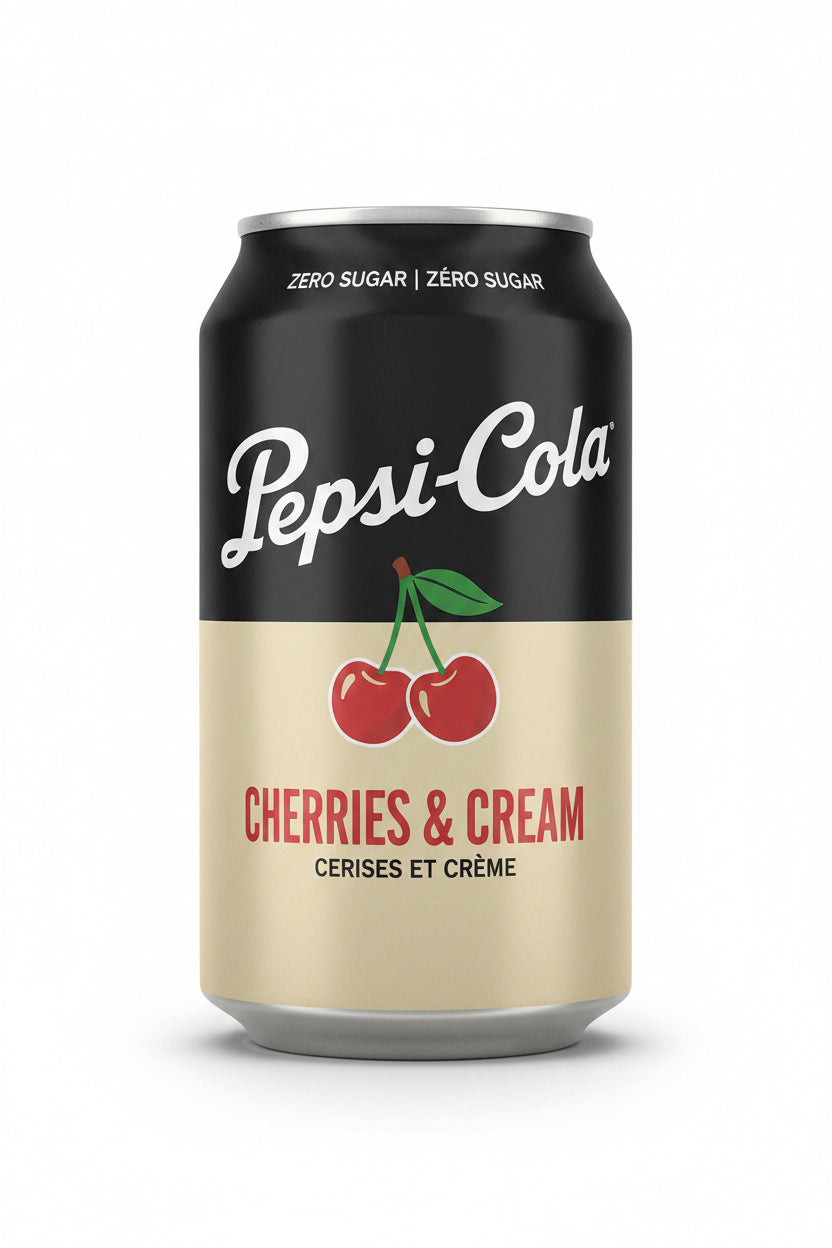 Pepsi Cola - Zero Sugar - Cherries & Cream Flavor – Exotic Snack Guys