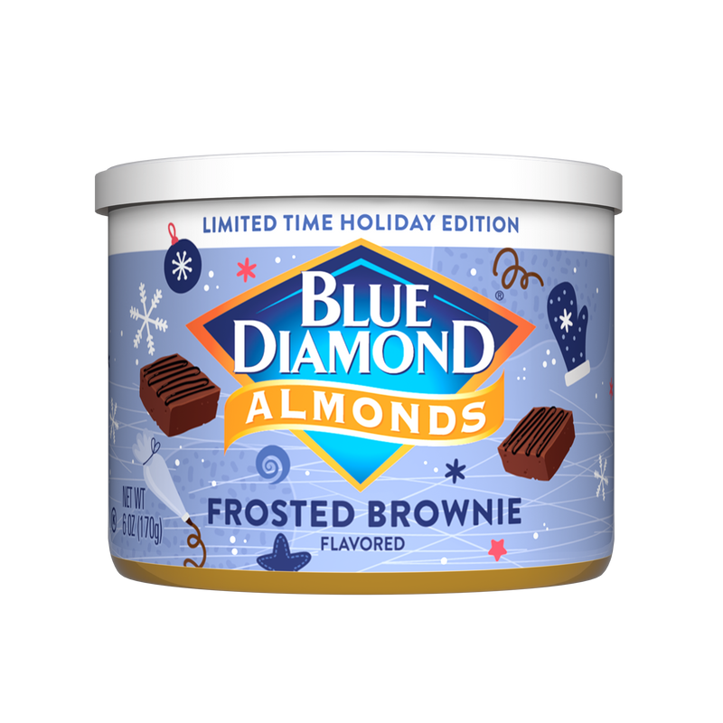 Blue Diamond Almonds Frosted Brownie