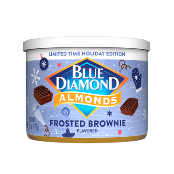 Blue Diamond Almonds Frosted Brownie