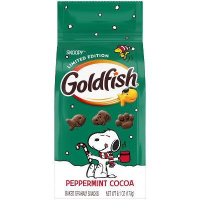 Goldfish Peppermint Cocoa Baked Snacks