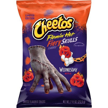 Cheetos Flamin Hot Fiery Skulls