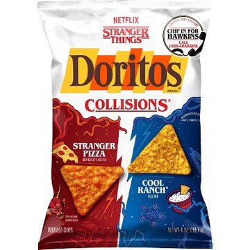 Doritos Collisions Stranger PIzza & Cool Ranch