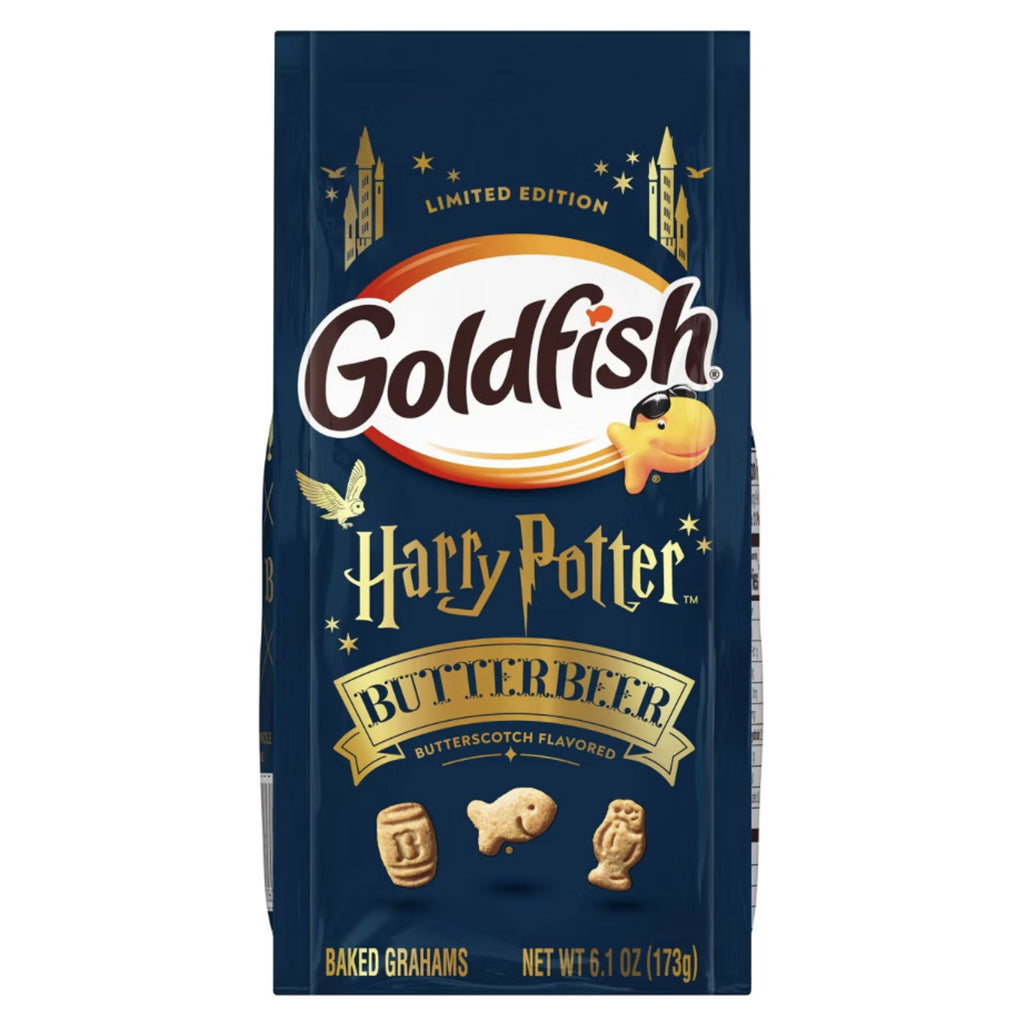 Goldfish Harry Potter Butterbeer Crackers 180g CANADA (Case of 12)