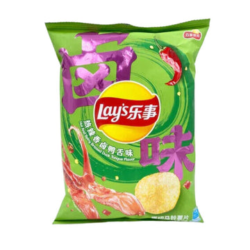 Lays Hot and Spicy Braised Duck Tongue Flavor