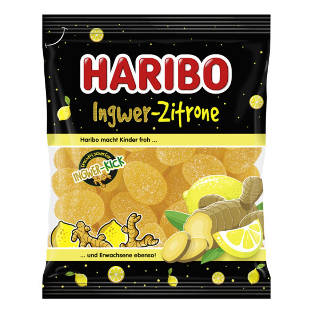 Haribo Ingwer-Zitrone 160g GERMANY (Case of 12)
