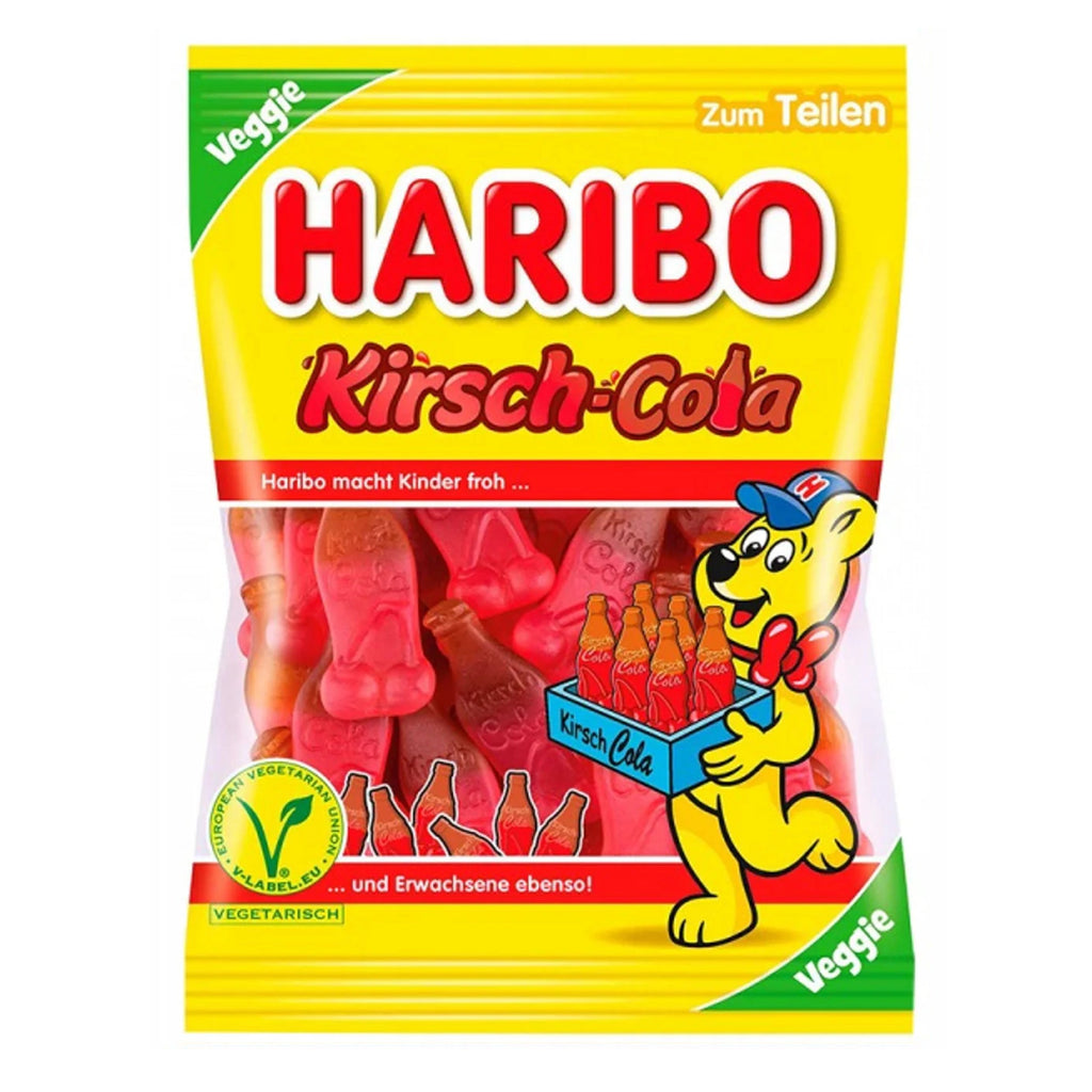 Haribo Kirsch-Cola (cherry) 175g GERMANY (Case of 12)