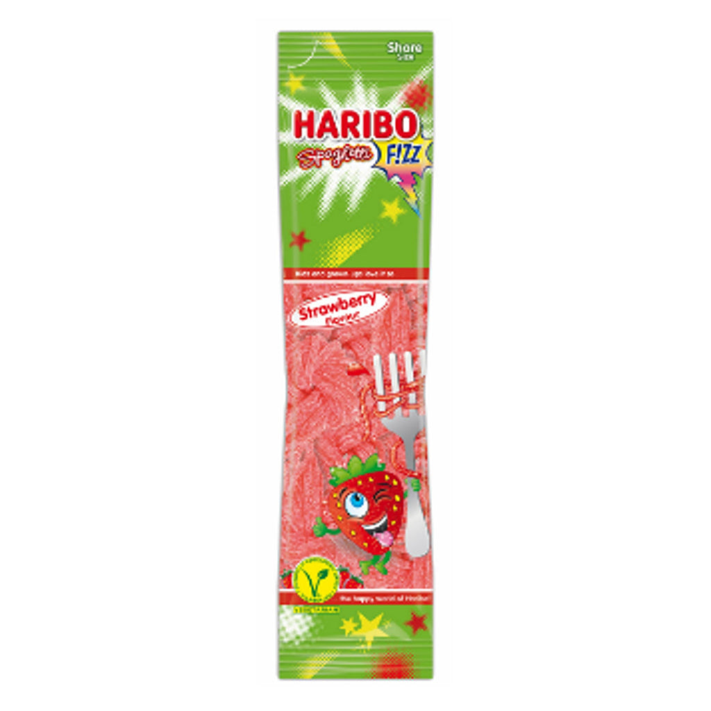 Haribo Spaghetti fizz strawberry 200g GERMANY (Case of 12)