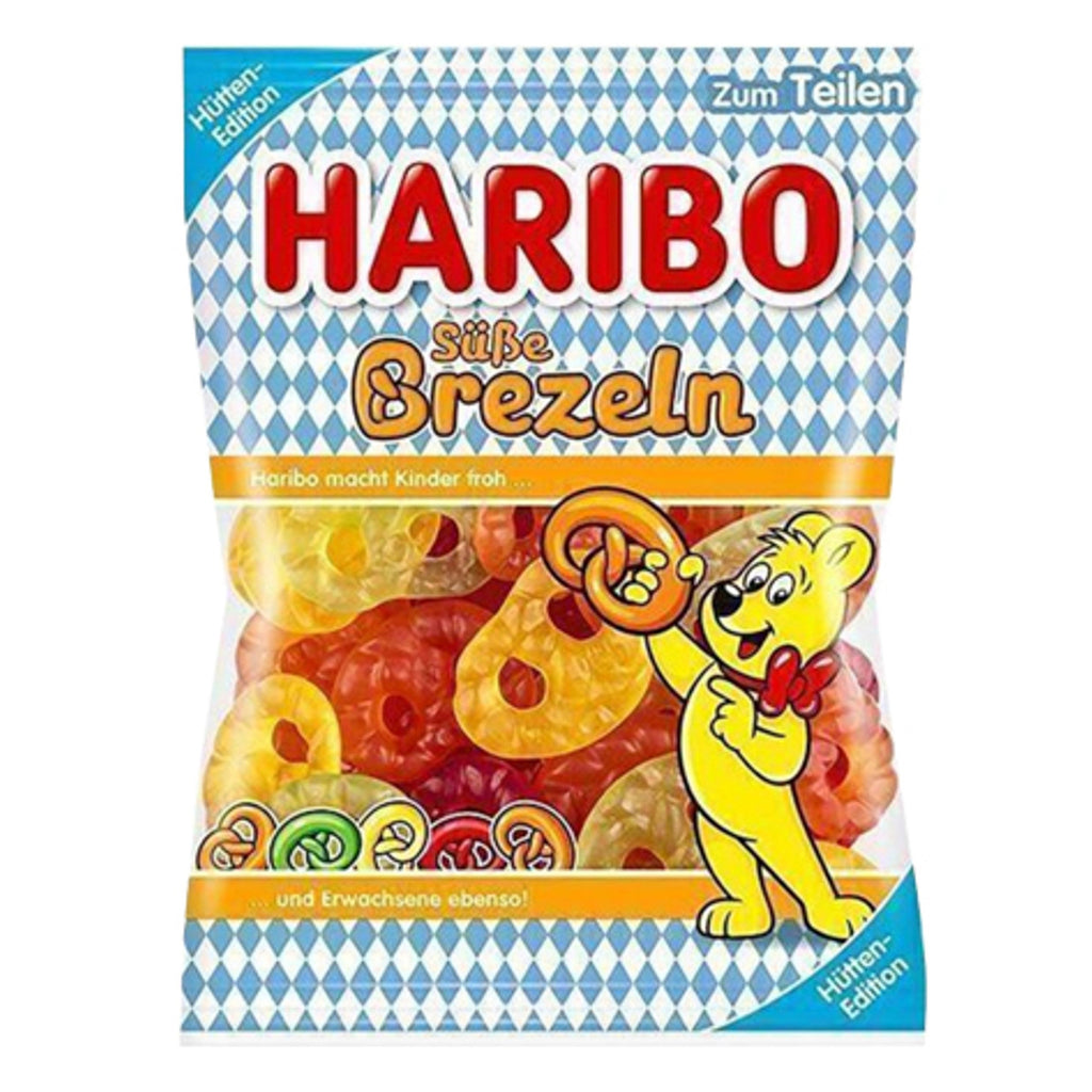 Haribo SÜBE brezeln 175g GERMANY (Case of 12)