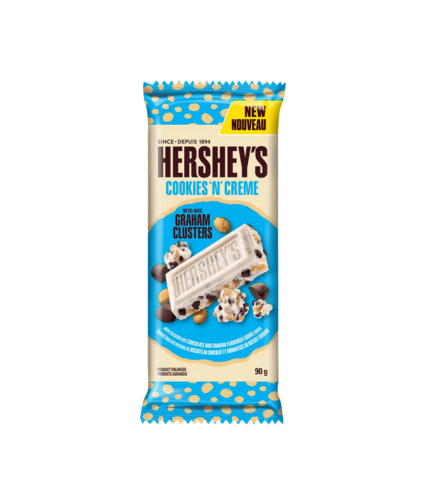 Hershey's  Cookies 'N' Creme Graham Clusters 90g Box of 14 - USA