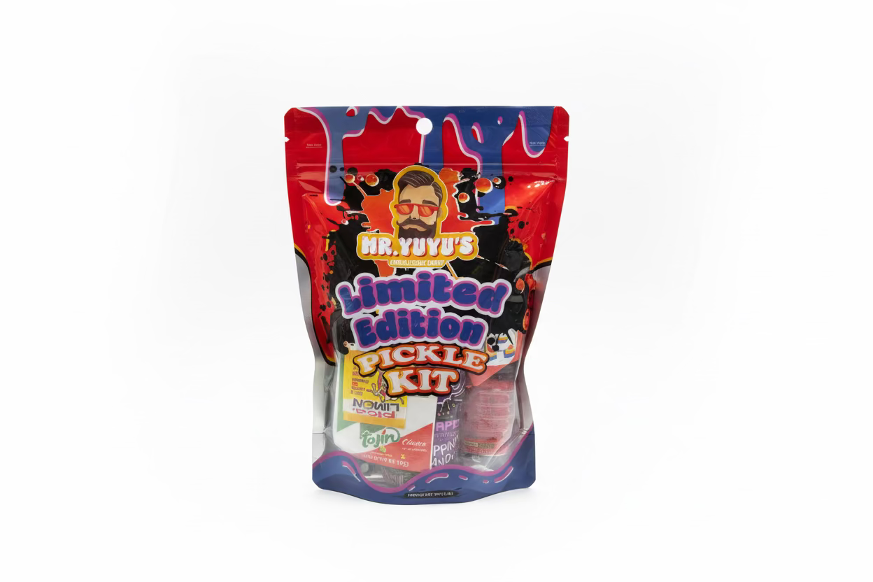 Mr YuYu - Limited Edition - Pickle Kit – Exotic Snack Guys
