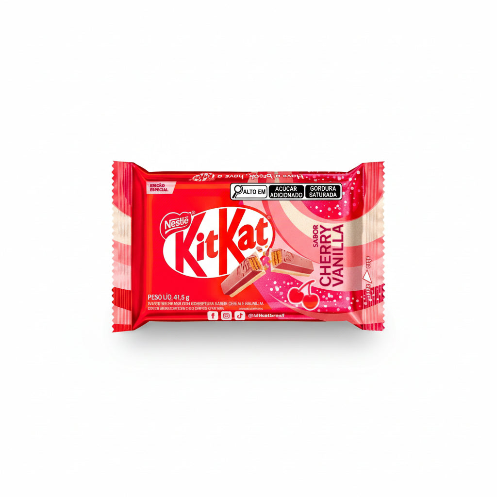 KitKat Cherry Vanilla Flavor - Brazilian Limited Edition – Exotic