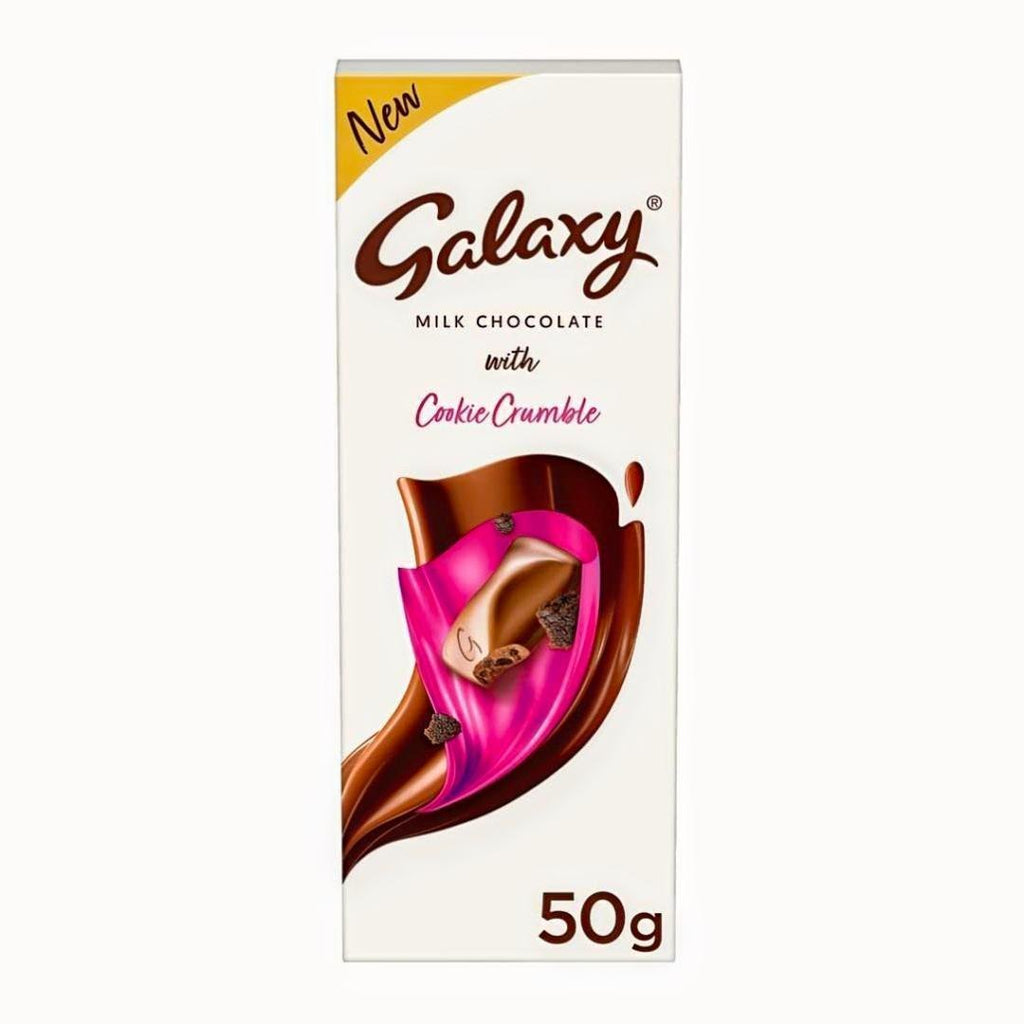 Galaxy Cookie Crumble Milk Chocolate Bar