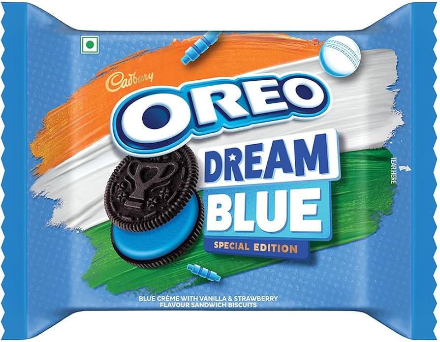 Oreo Azul Cadbury Oreo Dream Blue Special Edition Sandwich Cookies Family Pack ...