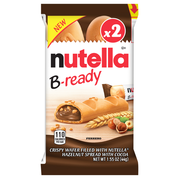 Nutella B-Ready Crispy Wafer Bars