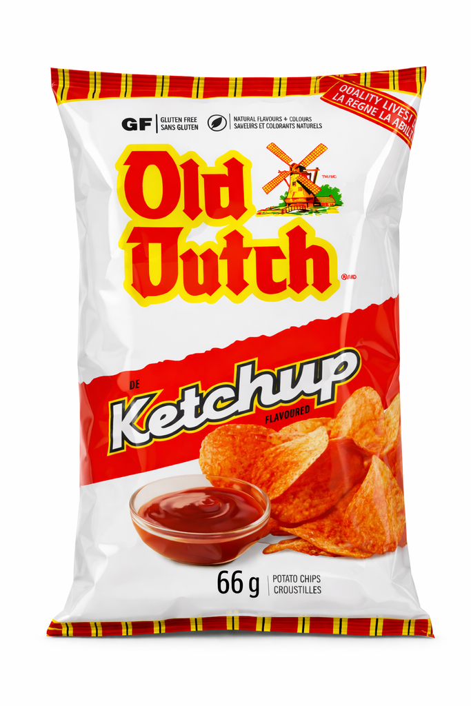 Old Dutch Ketchup Flavoured Potato Chips
