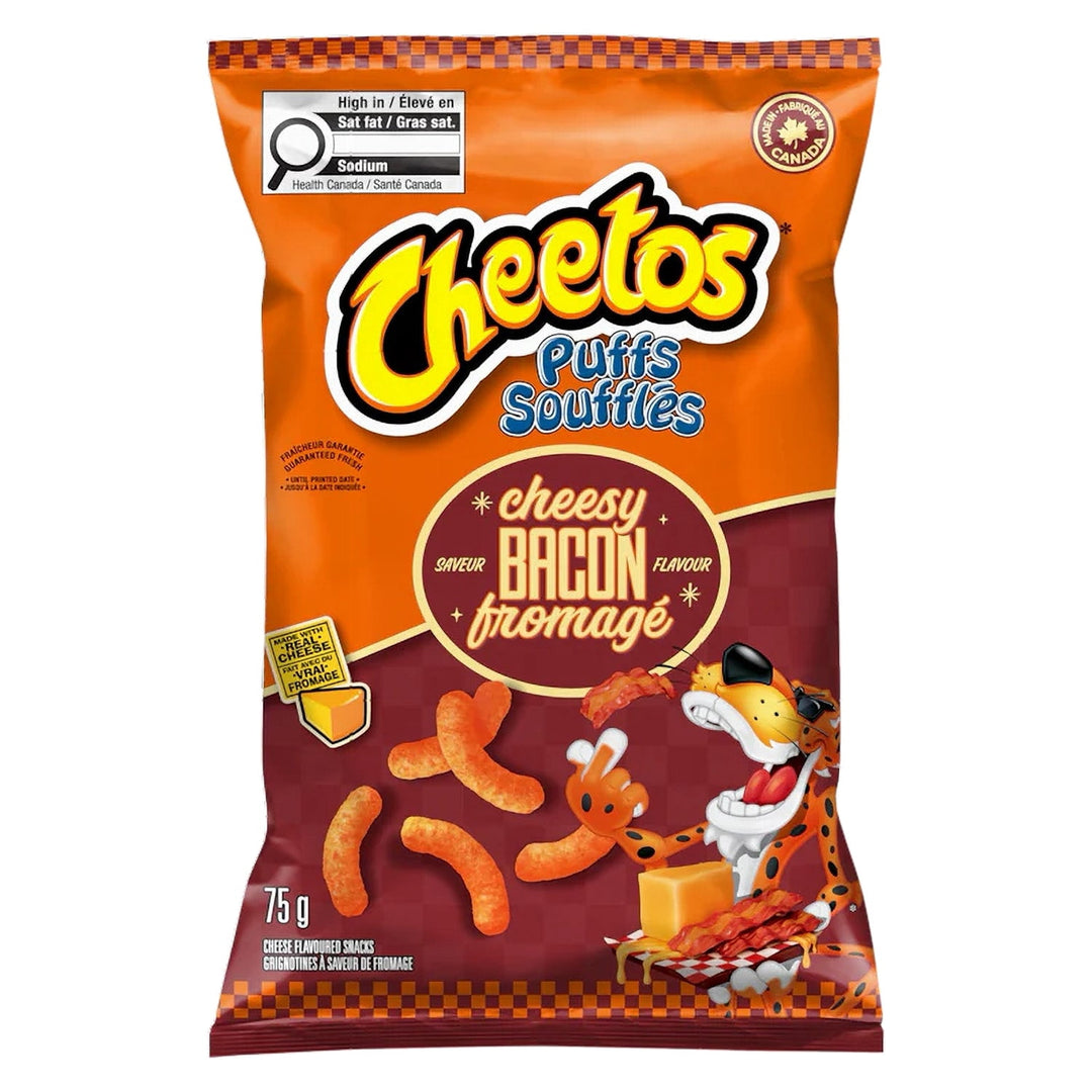 Cheetos Puffs Cheesy Bacon Flavour – Exotic Snack Guys