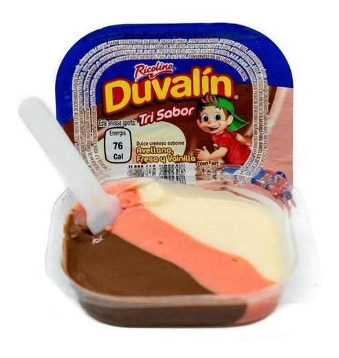 Ricolino DuValin hazelnut Strawberry vanilla