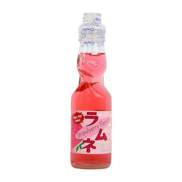 Fuji Soda Ramune Strawberry Flavor - 200ml