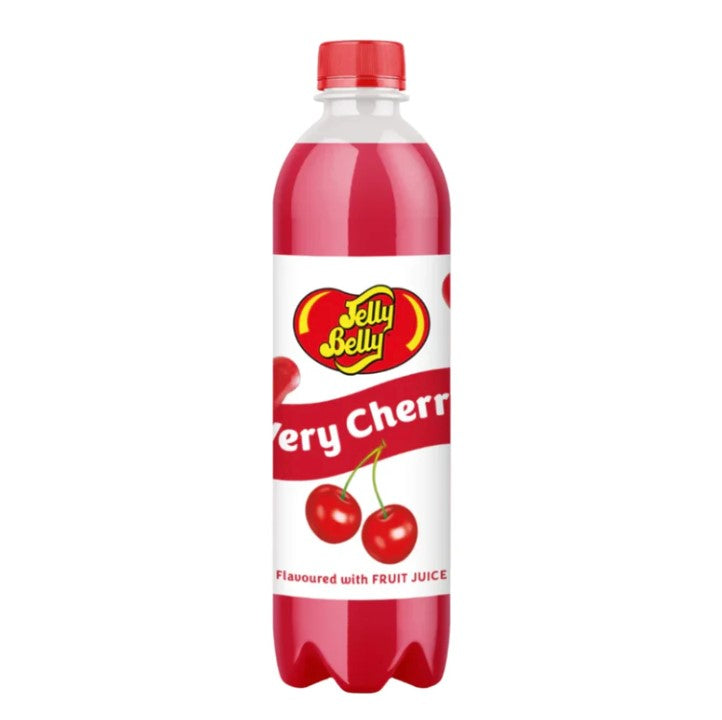 Jelly Belly Very Cherry Drink 500ml bottles Case of 12 UNITED KINGDOM