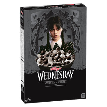 Kellogg's Wednesday cookies and cream cereal 227g CANADA (Case of 12)