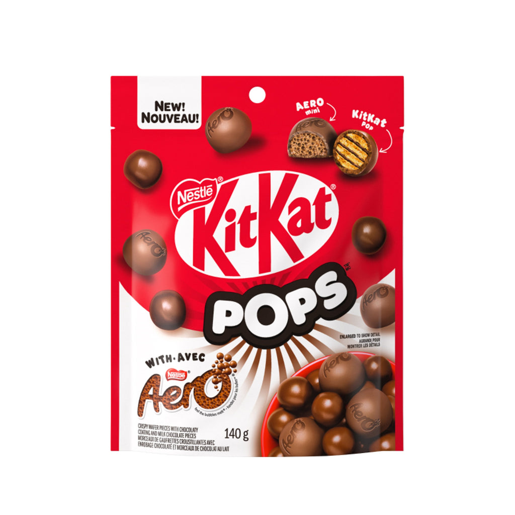 Kit Kat Pops With Aero 140g CANADA (Case of 12)