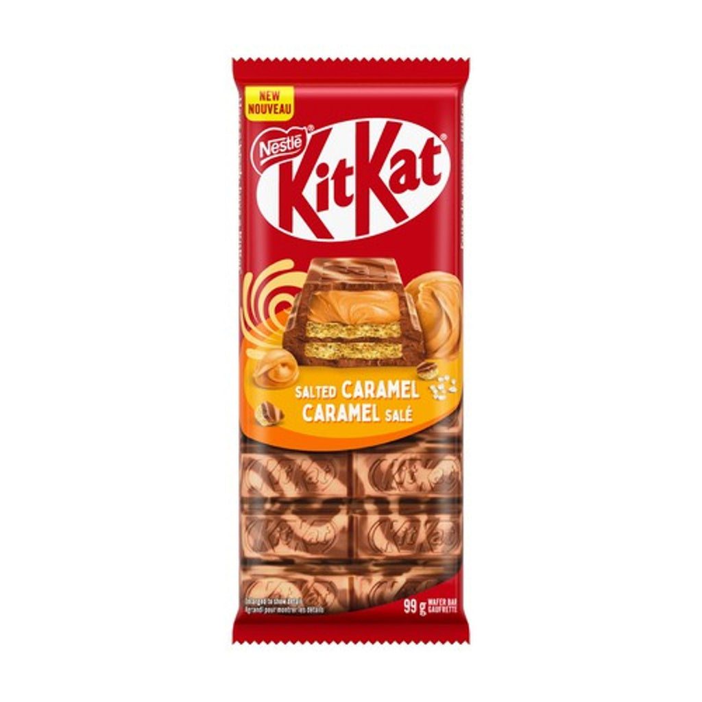 Kit kat Salted caramel Tablet bar 99g Box of 15 CANADA