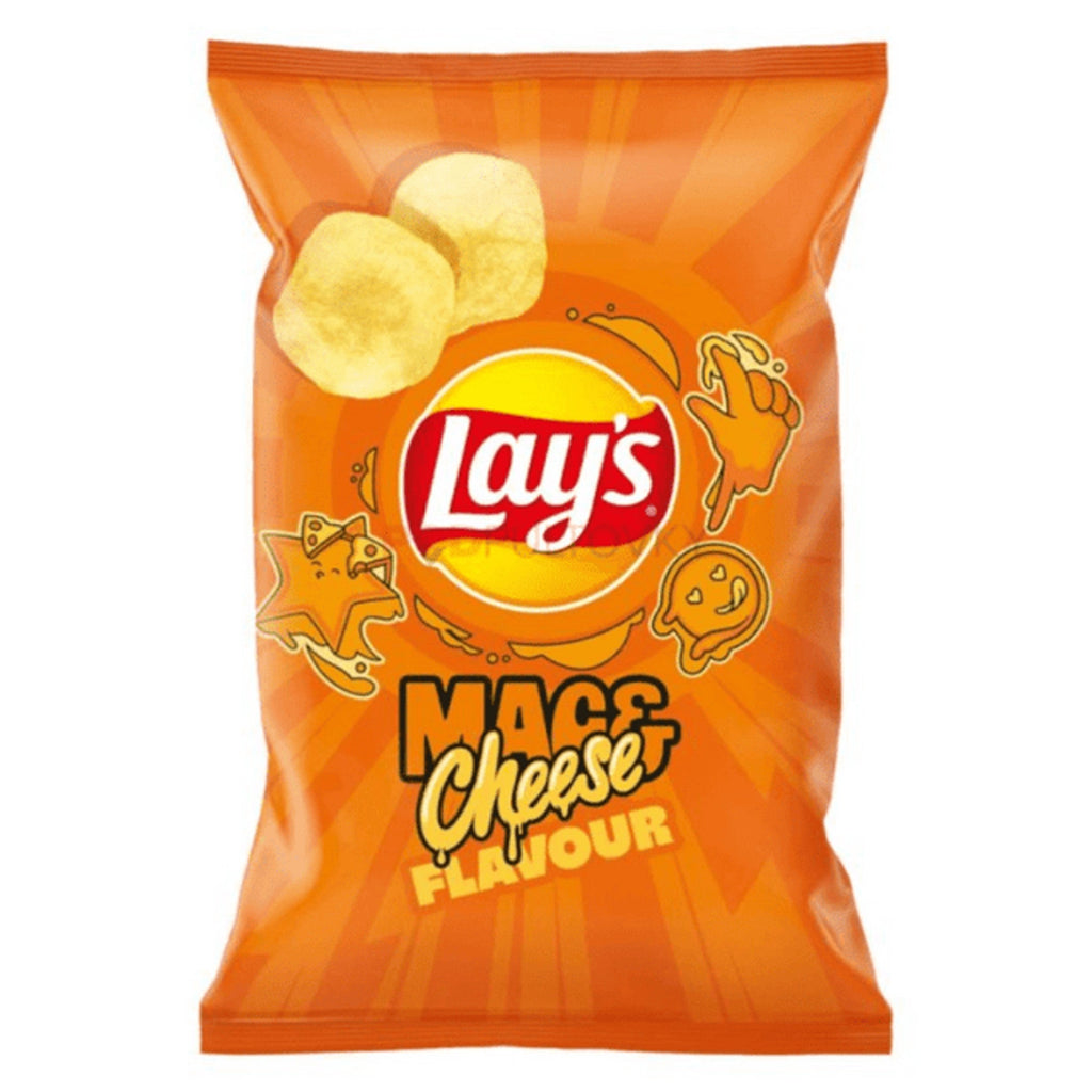 Lays Mac & Cheese potato chips 130g POLAND (Case of 12)