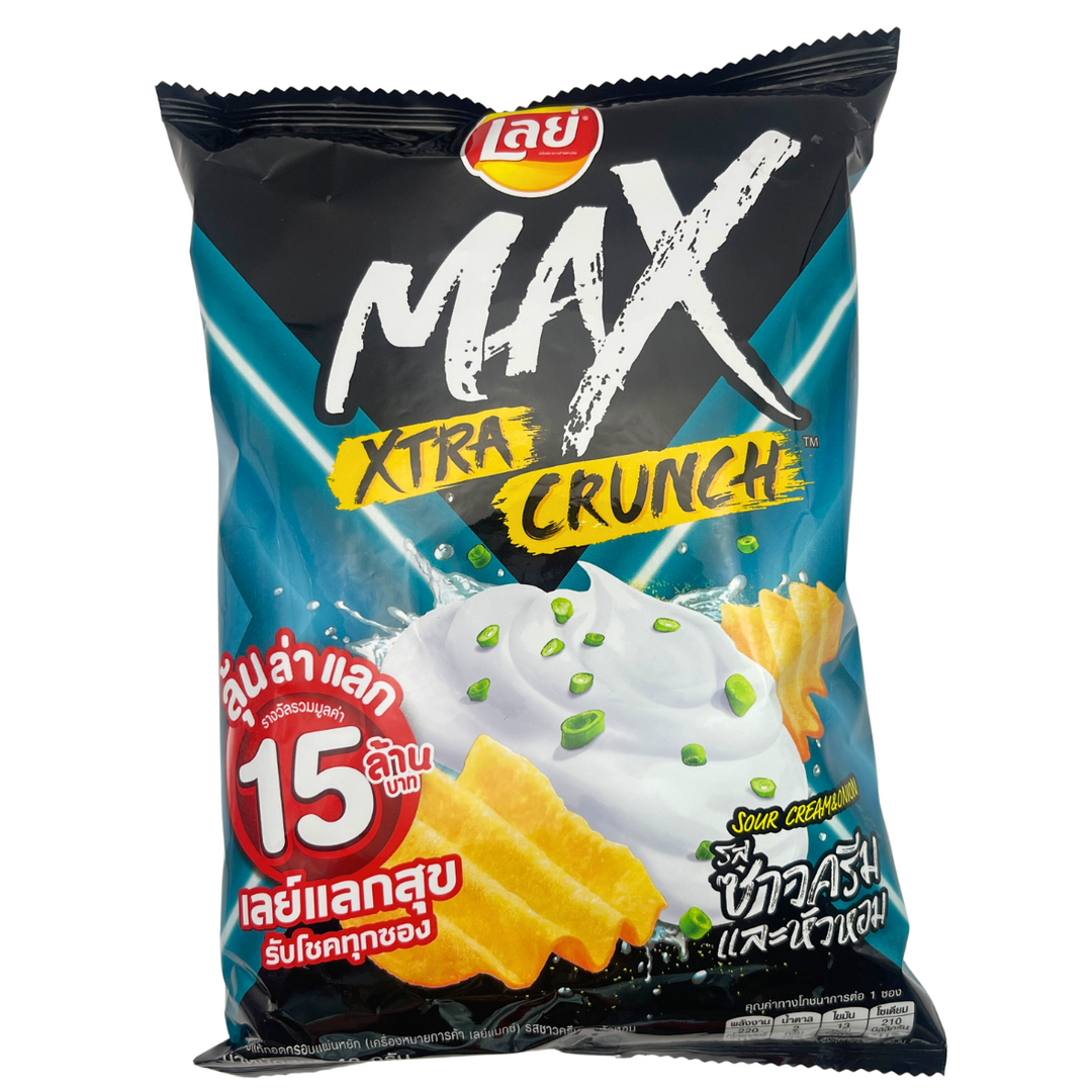 Lays Max Xtra Crunch Sour Cream & Onion Exotic Snack Guys