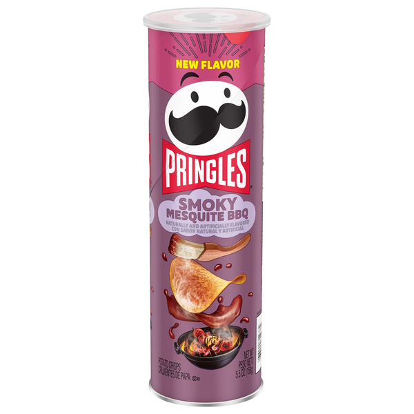 Pringles Smoky Mesquite BBQ