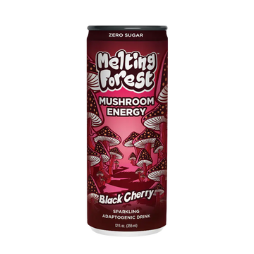 Melting Forest Black Cherry Mushroom Energy Drink  - Zero Sugar