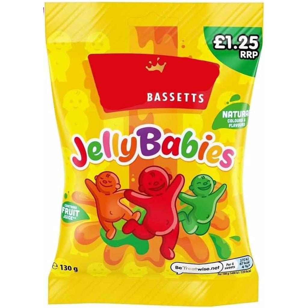 Maynards Jelly babies 130g UNITED KINGDOM (Case of 12)