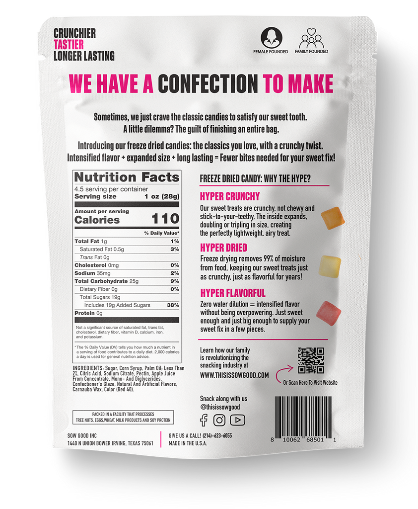 Sow Good Freeze Dried Mini Bursts