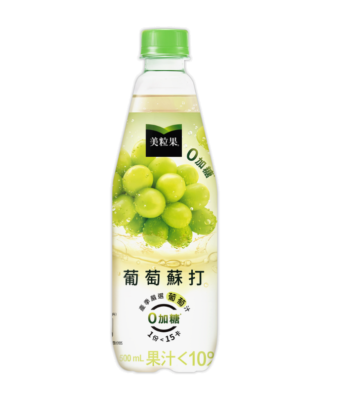 Minute Maid Zero Sugar Grape Soda 500ml Case of 24 (Taiwan)